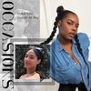 image:imageDreamlover Black Braided Ponytail Extension for Black Women 2 PCS