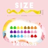 image:imageDreamlover Colored Kids Crazy Hair Day Hair Extensions 24 PiecesMulti Colors A