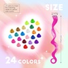 image:imageDreamlover Colored Kids Crazy Hair Day Hair Extensions 24 PiecesMulti Colors B