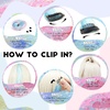 image:imageDreamlover Colored Kids Crazy Hair Day Hair Extensions 24 PiecesMulti Colors E