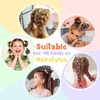 image:imageDreamlover Colored Kids Crazy Hair Day Hair Extensions 24 PiecesStraight Multi Colors B