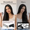 image:imageDreamlover Black Ouchless Hair Ties for Thick Hair 50 PiecesBlack