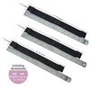 image:imageDreamlover Elastic Band for Secure Wig Fit 4 SetsBlack