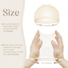 image:imageDreamlover HD Wig Caps for Women Seamless Wig Base Beige 12 PiecesHD Beige