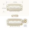 image:imageDreamlover Hair Extension Clips 10 Teeth Black 30 PiecesBeige