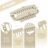 image:imageDreamlover Hair Extension Clips 10 Teeth Black 30 PiecesBeige
