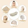 image:imageDreamlover Hair Extension Clips 10 Teeth Black 30 PiecesBeige