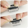 image:imageDreamlover Hair Extension Clips 10 Teeth Black 30 PiecesBlack
