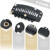 image:imageDreamlover Hair Extension Clips 10 Teeth Black 30 PiecesBlack