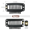 image:imageDreamlover Hair Extension Clips 10 Teeth Black 30 PiecesBlack