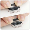 image:imageDreamlover Hair Extension Clips 10 Teeth Black 30 PiecesBlack