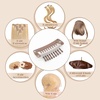 image:imageDreamlover Hair Extension Clips 10 Teeth Black 30 PiecesBrown