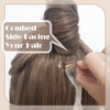 image:imageDreamlover Hair Extension Clips 10 Teeth Black 30 PiecesBrown