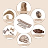image:imageDreamlover Hair Extension Clips 10 Teeth Black 30 PiecesBrown