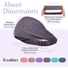 image:imageDreamlover Sweat Headbands for Women Non Slip 6 PCS Stretchy Headbands
