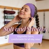image:imageDreamlover Sweat Headbands for Women Non Slip 6 PCS Stretchy Headbands