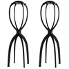 image:imageDreamlover Tall Wig Stand for Long Wigs Wig Drying Stand Black 2 PacksBlack