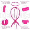 image:imageDreamlover Tall Wig Stand for Long Wigs Wig Drying Stand Black 2 PacksHot Pink