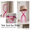 image:imageDreamlover Tall Wig Stand for Long Wigs Wig Drying Stand Black 2 PacksHot Pink