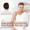 image:imageDreamlover Tubi Styling Black Mesh Wig Caps Breathable Hair Net 3 PiecesNatural Nude