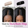 image:imageDreamlover Wig Grip Band for Half Wig 2 PCS Wig Bands Dark BrownBlack