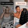 image:imageDreamlover Wig Grip Band for Half Wig 2 PCS Wig Bands Dark BrownDark Brown