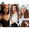 image:imageDreamlover Wig Grip Band for Half Wig 2 PCS Wig Bands Dark BrownTan