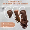 image:imageDreamlover Wig Hangers for Fast Drying Wig 2 SetsWhite