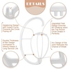 image:imageDreamlover Wig Hangers for Fast Drying Wig 2 SetsWhite