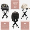 image:imageDreamlover Wig Stand Rose Gold Finish Wig Head 3 PackBlack