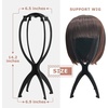 image:imageDreamlover Wig Stand Rose Gold Finish Wig Head 3 PackBlack