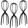 image:imageDreamlover Wig Stand Rose Gold Finish Wig Head 3 PackBlack