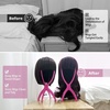 image:imageDreamlover Wig Stand Rose Gold Finish Wig Head 3 PackHot Pink