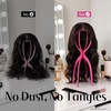 image:imageDreamlover Wig Stand Rose Gold Finish Wig Head 3 PackHot Pink