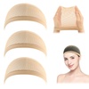 image:imageDreamlover Tubi Styling Black Mesh Wig Caps Breathable Hair Net 3 PiecesNatural Nude