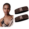 image:imageDreamlover Wig Grip Band for Half Wig 2 PCS Wig Bands Dark BrownDark Brown