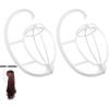 image:imageDreamlover Wig Hangers for Fast Drying Wig 2 SetsWhite