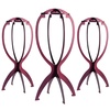 image:imageDreamlover Wig Stand Rose Gold Finish Wig Head 3 PackPlum