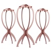 image:imageDreamlover Wig Stand Rose Gold Finish Wig Head 3 PackRose Gold