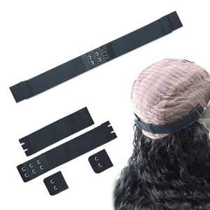 image:imageDreamlover Elastic Band for Secure Wig Fit 4 SetsBlack