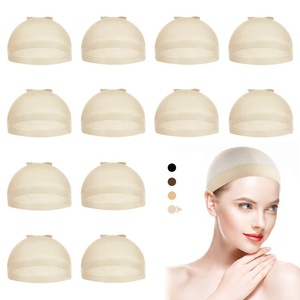 image:imageDreamlover HD Wig Caps for Women Seamless Wig Base Beige 12 PiecesNude