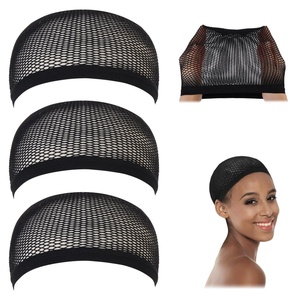 image:imageDreamlover Tubi Styling Black Mesh Wig Caps Breathable Hair Net 3 PiecesBlack