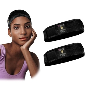image:imageDreamlover Wig Grip Band for Half Wig 2 PCS Wig Bands Dark BrownBlack
