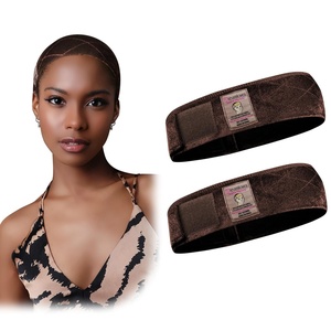 image:imageDreamlover Wig Grip Band for Half Wig 2 PCS Wig Bands Dark BrownDark Brown