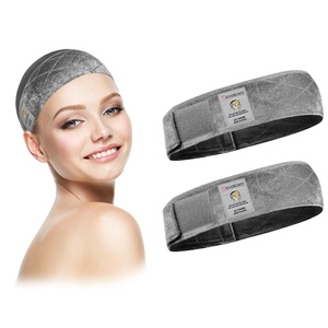 image:imageDreamlover Wig Grip Band for Half Wig 2 PCS Wig Bands Dark BrownGrey