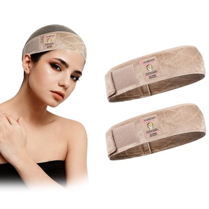 image:imageDreamlover Wig Grip Band for Half Wig 2 PCS Wig Bands Dark BrownTan